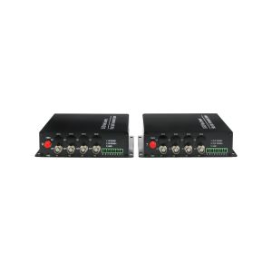 Single Mode 1080P Video 4 Channel 3G-SDI Video to Fiber Converter