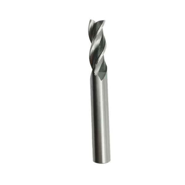 High Precision Solid End Mill 3 Flute Flat Square For Stainless Steel 8X8