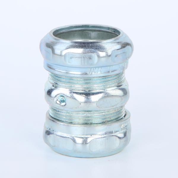 Buy 3" Compression EMT Coupling Electro Galvanized With Stainless Ring at wholesale prices