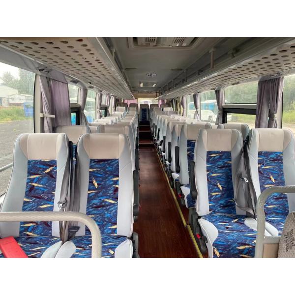 50 Seater Used Coach Bus Yutong ZK6115 With Euro 4 Engine LHD Steering