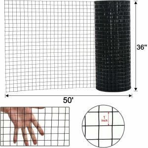 Superior 1/4 Inch Galvanized Welded Wire Mesh Pvc Coated for Height 0.2m-2m