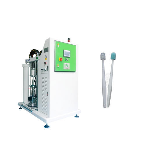 Buy Liquid Silicone Rubber Ball Tip Toothbrush Injection Molding Machine at wholesale prices
