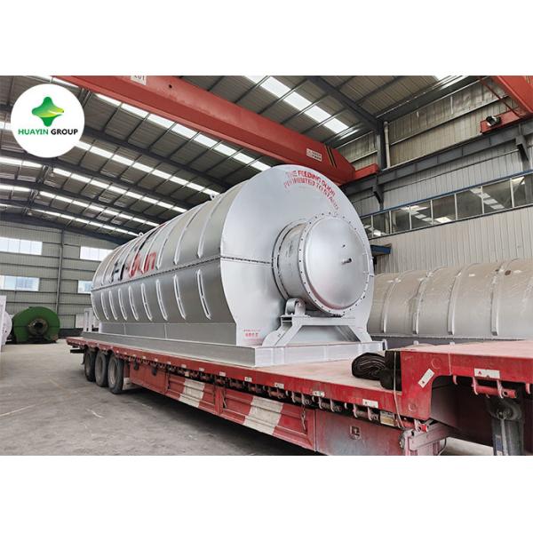 Buy 50 TPD Waste Tyre To Oil Pyrolysis Plant Fully Automatic at wholesale prices