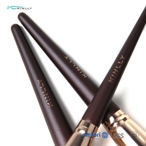 Synthetic Hair 12pcs Wooden Handle Makeup Brushes