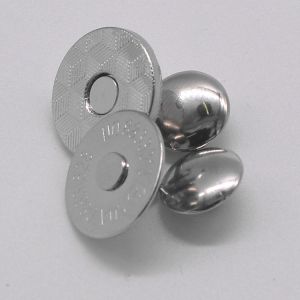 2020 metal double face rivet magnet button