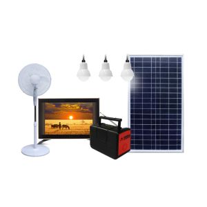 43 Hours Solar Energy Home Systems 20W Solar Tv System