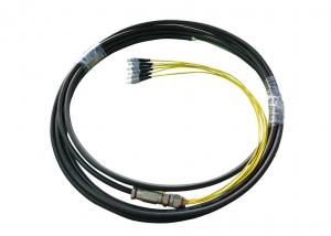 Quality 2-4 Core LC / SC Singlemode 9/125 Waterproof Non-metallic Fiber Optic assemblies for Industry and CATV for sale