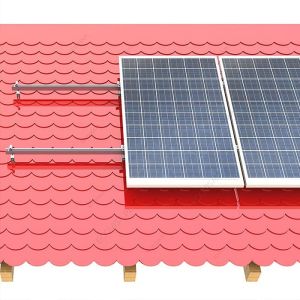 Home Use On grid 10kw Anodized Roof Mount Solar Power Energy System