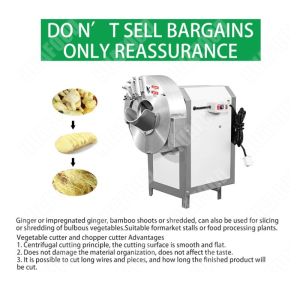 Electric Wholesale Ginger Slicing Machine Commercial