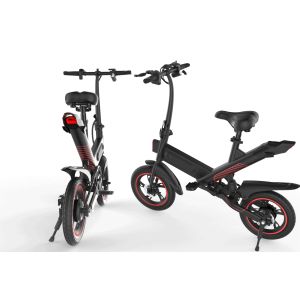 Energy Saving Electric City Folding Bike For Travel Leisure 107 * 45 * 100CM