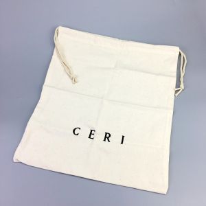 Custom Silk Printing Natural 8 Oz Cotton Canvas Storage Bag