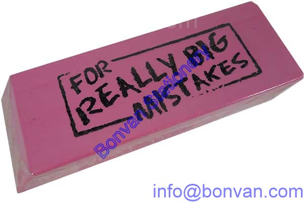 box packed 4b office eraser,brown color office eraser,40/30/20pcs per pack