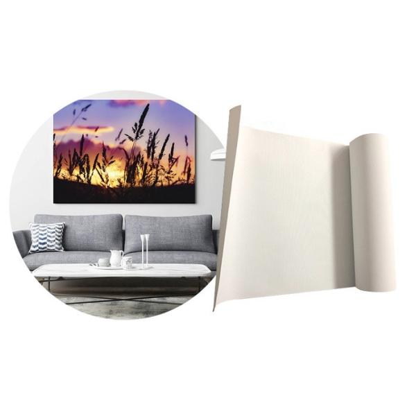 Buy 260gsm Matte Polyester Canvas Rolls at wholesale prices