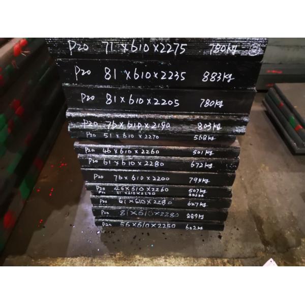 Prehardened Hot Rolled Alloy Steel Flat Bar of 1.2311 P20 PDS-3 3Cr2Mo