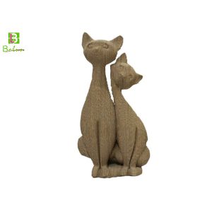 Recycle Visual Retail Display Props Giant Cat Craft Paper For Merchandising