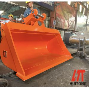 Width 300-800mm 6 Ton Excavator Tilt Bucket For EX60 PC60 JCB60