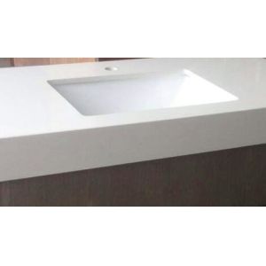 Custom Open Cube Solid Wood Bathroom Vanities Without Tops White Quartz