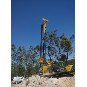 28m Drilling Depth Well Hydraulic Rotary Boring Piling Rig Machine With 8~30 Rpm