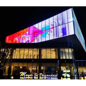 DMX512 Control Full-Color Advertising Screen for Christmas Decoration and