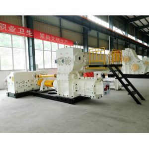 EV Automatic Vacuum Extruder Clay Brick Making Machinery Full Steel