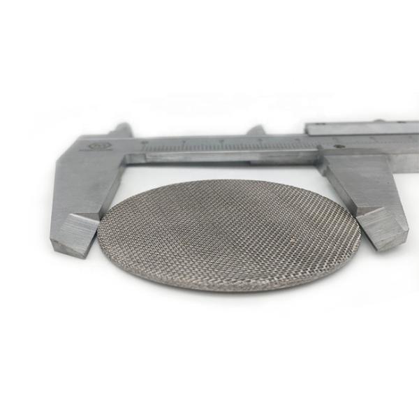 SGS Certified 90% 2.5um Stainless Steel Filter Disc For Particle Removal