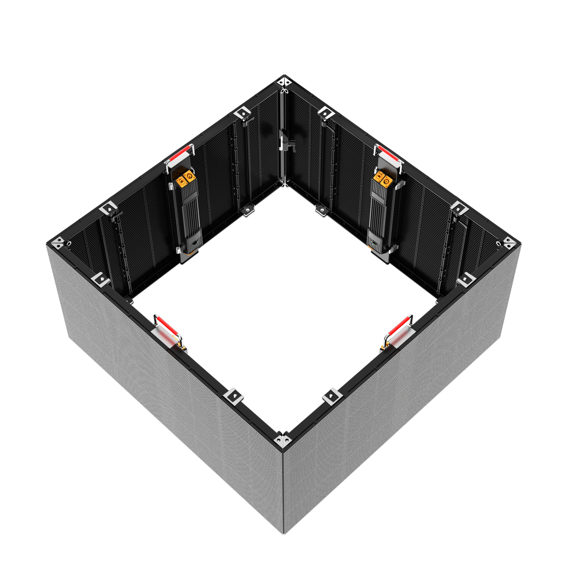 Outdoor Transparent LED Screen Crystal Series P10.42-10.42 with 1000×500mm