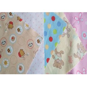 Cute Print Womens 130gsm Cotton Flannel Cloth