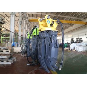 ZX60 Mini Excavator Rotating Grapple Hydraulic Timber Grappling Attachment