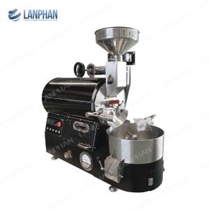 Half Hot Air 1kg Household Electric Coffee Roaster Gas Coffee Bean Roaster