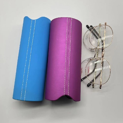 EVA Molded Foam Metal Eyeglass Case Splicing Sleeve Fancy Style Cover