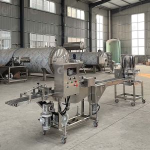 Tempura Chicken Batter Meat Breading Machine Automatic