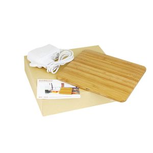 Wooden wireless charger for all QI enabled device power bank