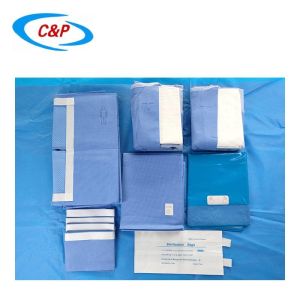 Quality Spunlace Nonwoven Disposable Laparotomy Pack Surgical Drape Universal for sale