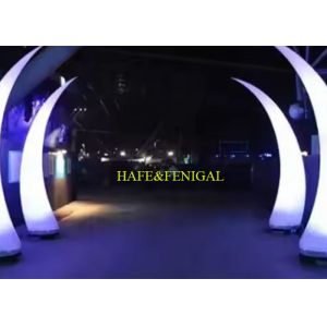 Inflatable LED Advertising Tusk Light With Built in Constantly Inflated Fan