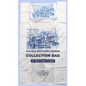 Compostable Charity Donation Collection bags, collection sacks, Donation sacks,
