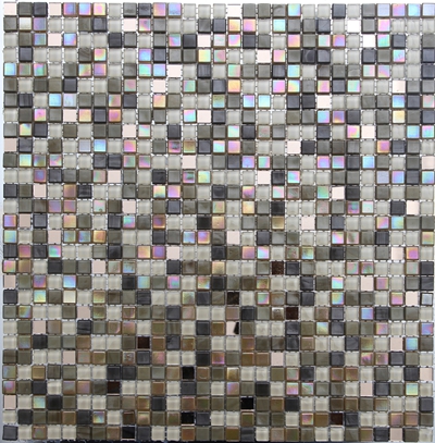 crystal glass glass mosaic tile LARM04 10x10mm