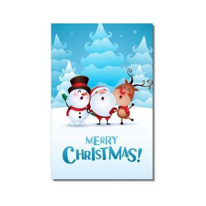 Eco Friendly Lenticular Card Printing / Holiday Lenticular 3d Greeting Cards
