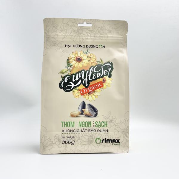 Buy Flat Bottom Zipper Nuts Food Packaging Bag Gravure Printed at wholesale prices