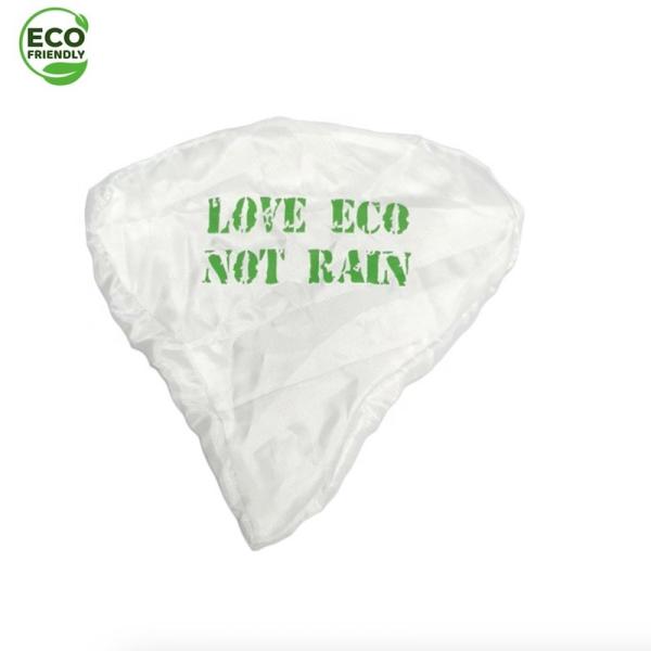 Buy Outdoor Eco Friendly Accessories Waterproof RPET Bike Seat Cover 24.5 X 26CM at wholesale prices