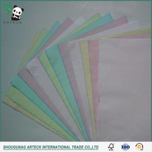 48-80gsm Virgin Wood Pulp Colour Carbonless Paper for Paper Roll Manufacturing