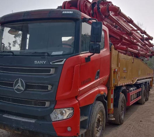 China Used Trucks Sany Concrete Pump SYM5445THBFS Maximum Efficiency Safety on sale
