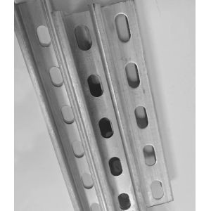 Quality Pre Galvanized C Channel Slotted Steel Strut for Construction for sale