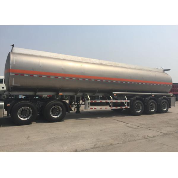 #50 / #90 Flatbed Semi Trailer Truck 3 Axles 45 - 60 CBM With HOWO A7 Tractor