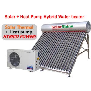 China 155 - 310 L Capacity Solar Heat Pump Water Heater Stainless Steel Tank Material on sale