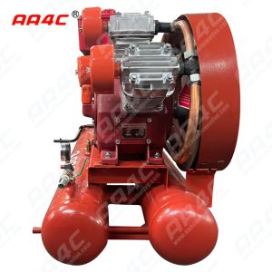 AA4C Reciprocating Portable mining industry piston diesel air compressor outdoor