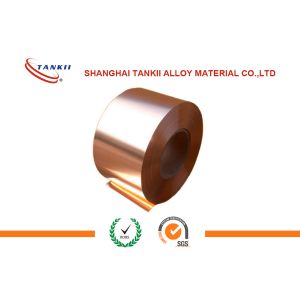 0.1 * 250mm Beryllium Copper Strip Cube2 Alloy Bright Surface For Switch