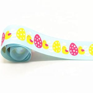 Fancy Patterned Satin Ribbon , Eco Friendly Personalized Award Ribbons