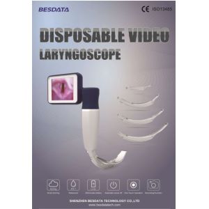 CE, FDA, ISO13485 Anesthesia video laryngoscopy difficult airway intubation