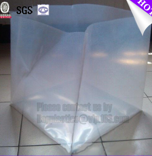 Big durable transparent hdpe plastic pallet covers, Reusable Waterproof Plastic