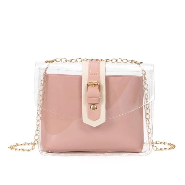 Buy Summer Transparent Clear PVC Jelly Shoulder Bag at wholesale prices